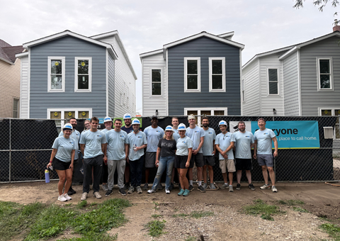 Gould & Ratner Participates in Second Annual Habitat for Humanity Chicago Build Day 