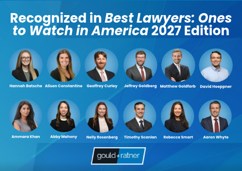 12 Gould & Ratner Lawyers Recognized in the 2027 Edition of Best Lawyers: Ones to Watch® in America