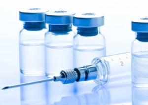 Vials of COVID-19 vaccine